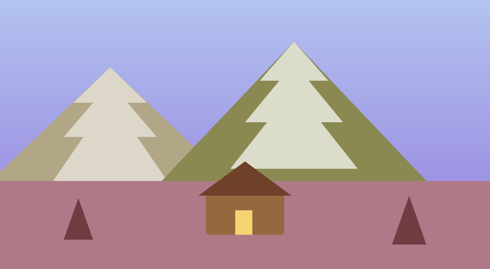 Demo illustration of The Fjord Cabin, view 2